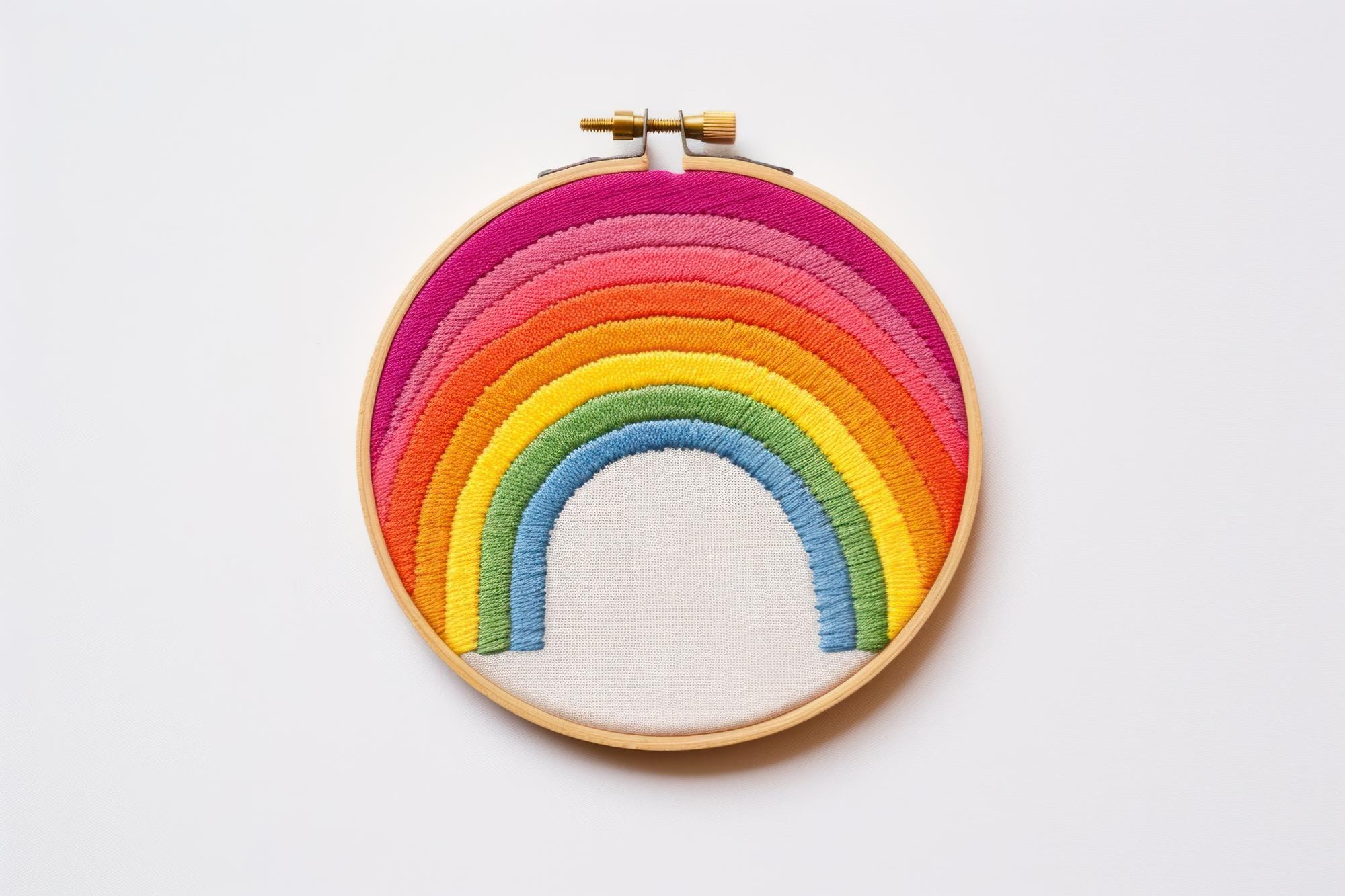 Set di badge ricamati colorati